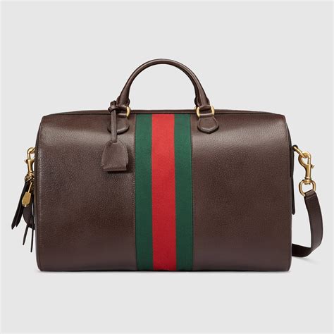 gucci duffle bag mens|authentic gucci duffle.